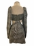 Vestido Amarante Xadrez Viscose com Elastano - comprar online