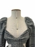 Imagem do Vestido Amarante Xadrez Viscose com Elastano
