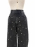 Calça Nativozza jeans estonado com aplicações - comprar online