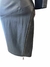 Imagem do Vestido Sanim de Couro com Algodão e Detalhes em Zíper - Tamanho 36