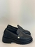 Mocassim Preto Hitzz com Três Fivelas - Tamanho 38