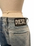 Calça Jeans Diesel bicolor com escrita na parte de trás