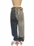 Imagem do Calça Jeans Diesel bicolor com escrita na parte de trás