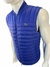 Colete Lacoste Puffer Azul com Fecho de Zíper