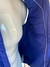 Colete Lacoste Puffer Azul com Fecho de Zíper - Brechó Trésor By Saia da Filó