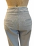 Calça Mixed Azul Bebê com Detalhes de Bolsos Falsos - Brechó Trésor By Saia da Filó