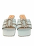 Rasteira Jorge Bischoff Azul com Pedraria