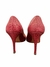 Scarpin Alexandre Birman de Couro com Estampa de Cobra - Brechó Trésor By Saia da Filó