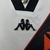Detalhe do logo fornecedor bordado na camisa retrô Vasco 1997/98 Kappa