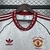 Camisa Manchester United Retrô 1991 Branca – Detalhe Gola e Peito