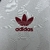 Camisa Manchester United Retrô 1991 Branca – destaque logo da Adidas