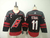Camisa NHL Carolina Hurricanes Preta 2025/26 – vista frontal com logo dos Hurricanes