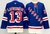Camisa NHL New York Rangers Jersey Azul – vista frontal com logo dos Rangers