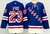 Camisa NHL New York Rangers Jersey Azul – vista frontal com logo dos Rangers