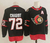 Camisa NHL Ottawa Senators Jersey Preta – vista frontal com logo dos Senators