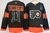 Jersey Philadelphia Flyers Preta – vista frontal com logo dos Flyer