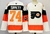 Jersey NHL Philadelphia Flyers Branca – vista frontal com logo dos Flyers