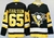 Camisa NHL Pittsburgh Penguins Preta – vista frontal com logo dos Penguins