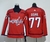 Camisa NHL Washington Capitals Jersey Vermelha – vista frontal com logo bordado
