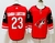 Camisa NHL Arizona Coyotes Jersey Vermelha – vista frontal com logo dos Coyotes