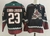 Camisa NHL Arizona Coyotes Jersey Preta – vista frontal com logo dos Coyotes