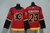 Camisa NHL Calgary Flames Jersey Vermelha – vista frontal com logo dos Flames