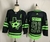 Camisa NHL Dallas Stars Jersey Reverse Retrô Preta e Verde – vista frontal com logo dos Stars