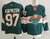Camisa NHL Minnesota Wild Jersey Verde – Frente com logo bordado