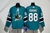 Camisa NHL San Jose Sharks Jersey Azul – vista frontal com logo dos Sharks