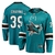 Camisa NHL San Jose Sharks Jersey Azul – vista frontal com logo dos Sharks