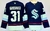 Camisa NHL Seattle Kraken Jersey Azul – vista frontal com logo dos Kraken