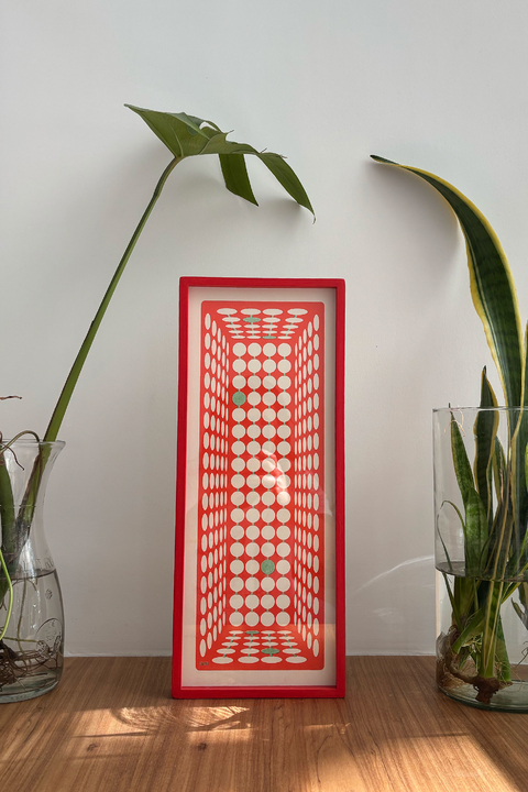 Sem título, box vermelho (sem moldura) - comprar online