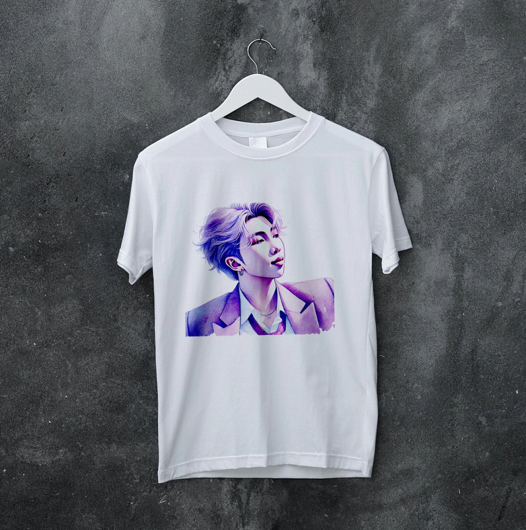 Camiseta Classic RM Aquarelada