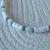 Collar de fimo blanco y nacar - SH accesorios hippie chic