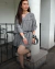 Vestido Boho Gris Bordado - comprar online