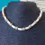Collar de fimo blanco