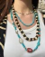 Collar de coco artesanal boho chic