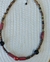 Collar de coco y semillas