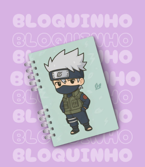 Combo Bloquinhos Kakashi e Inuyasha - comprar online