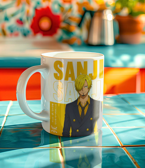 Caneca Geek One Piece na internet