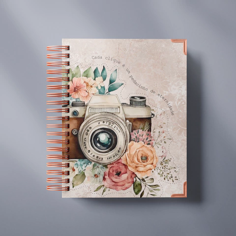 Imagem do Caderno Vintage Clean A5