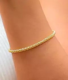 Pulseira Malha Pipoca 4MM - comprar online