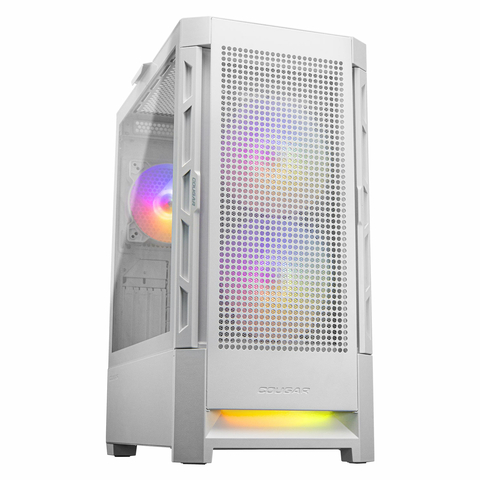 Gabinete Gamer Cougar Duoface RGB, Vidro Temperado, E-ATX, 3x Fans ARGB, Branco, 385ZD10.0003