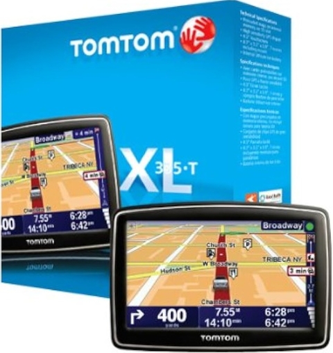 Navegador GPS TomTom XL 335 Brasil com Tela LCD Touch Screen de 4,3" e Orientação por Voz - OBS: TROCAR A VENTOSA