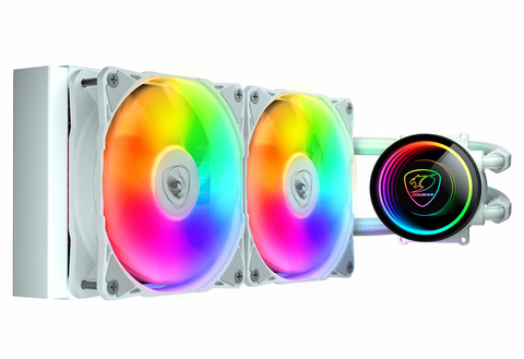 LIQUID COOLER GAMER, MODELO POSEIDON ELITE ARGB 240 WHITE- EAN.4710483776571
