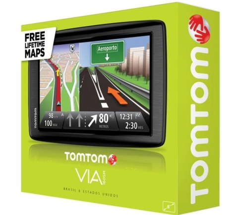 GPS Automotivo TomTom Via VIA 1600 Prime Brasil 6,0 " - OBS: TROCAR A VENTOSA