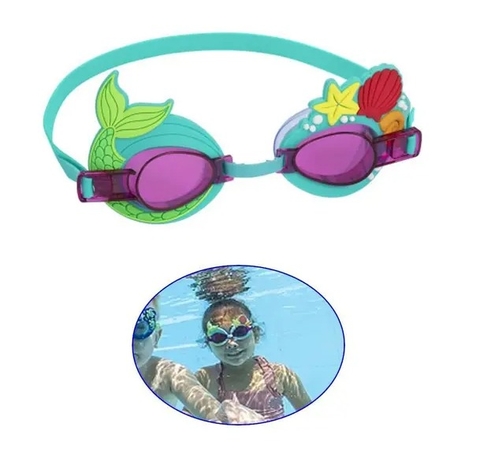 Óculos Natação Personagens Roxo Bestway 21080