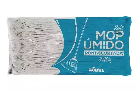 REFIL UMIDO 70% ALGOÃO 30% POLIESTER PONTA CORTADA 340G NOBRE