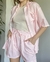 Conjunto Camisa e Short Listrado