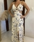 Imagem do Vestido Longo Estampado Fenda